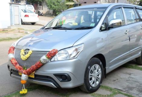 Toyota Innova Car rental in Mysore